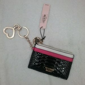Victoria'sSecret python city card case+free shadow